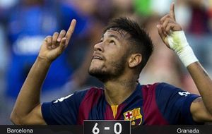 Neymar, Messi y Xavi se aburren de la monotonía y desbloquean al Barcelona