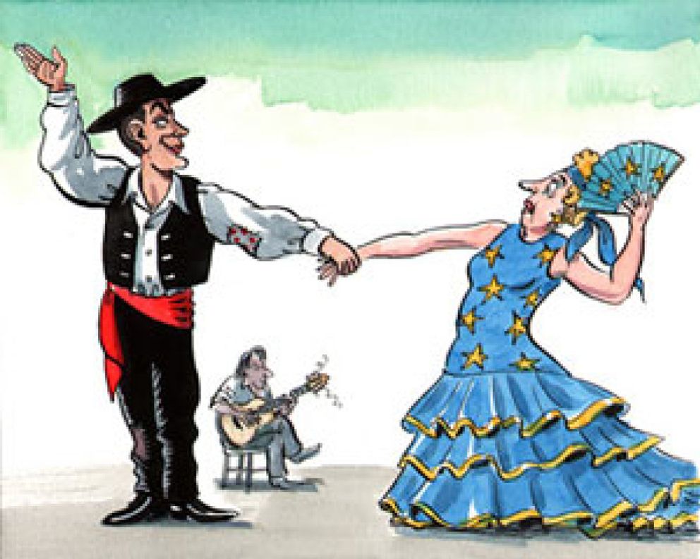 Foto: 'The Economist' se burla de que Zapatero vaya a asesorar a Europa sobre economía