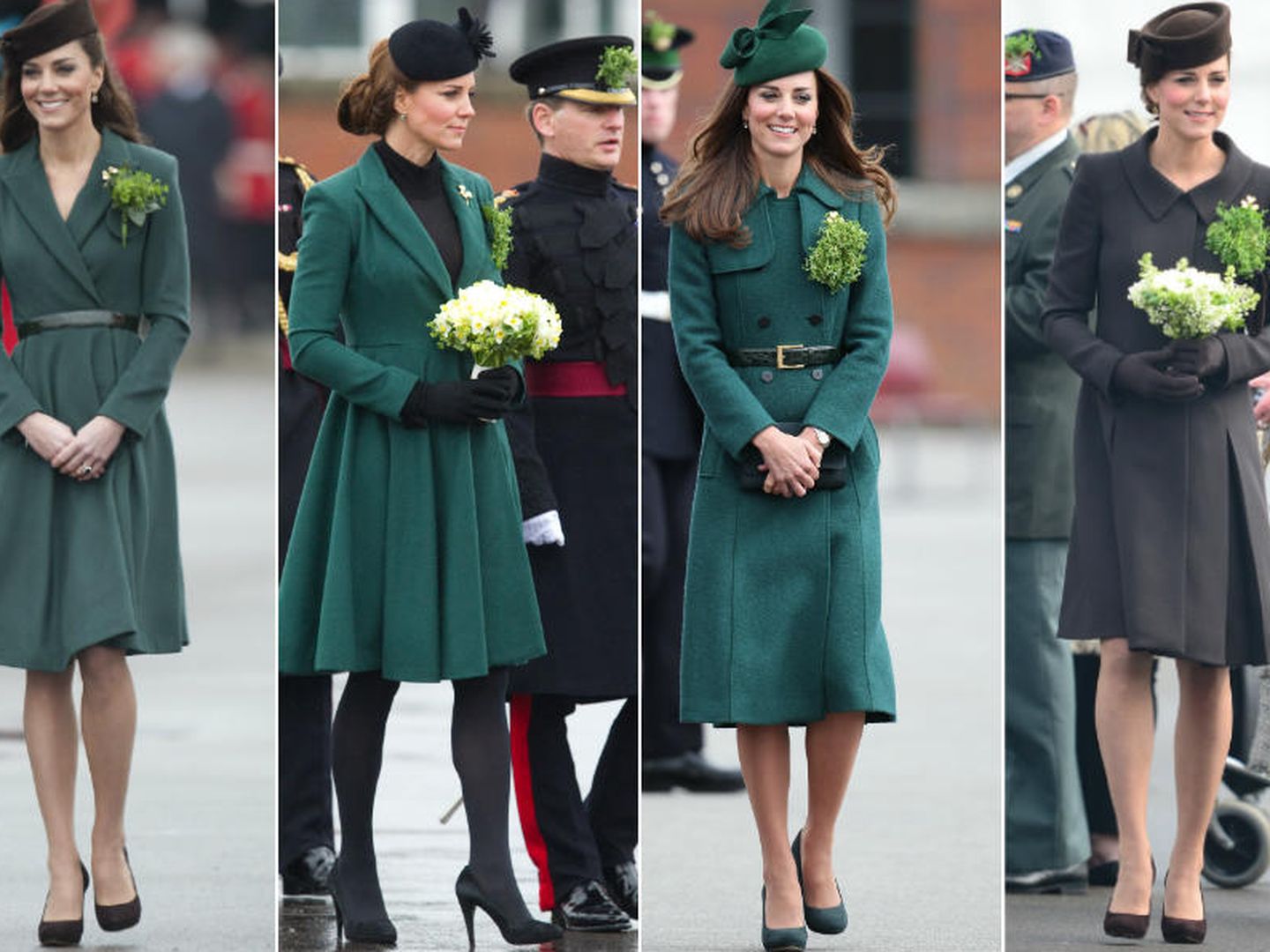 La duquesa presidiendo el día de St. Patrick desde 2012