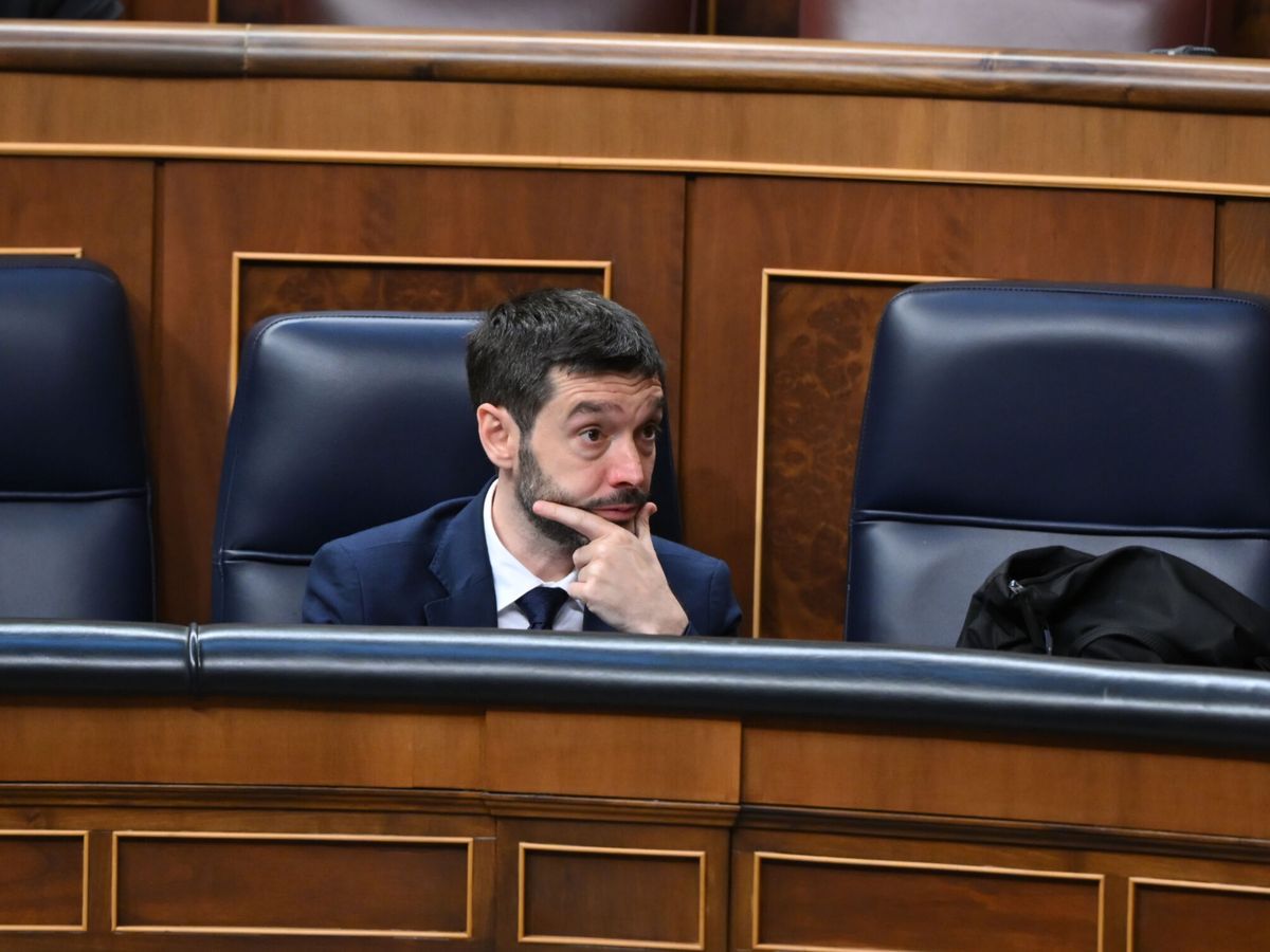 Foto: Pablo Bustinduy, en el Congreso. (EFE/Fernando Villar)