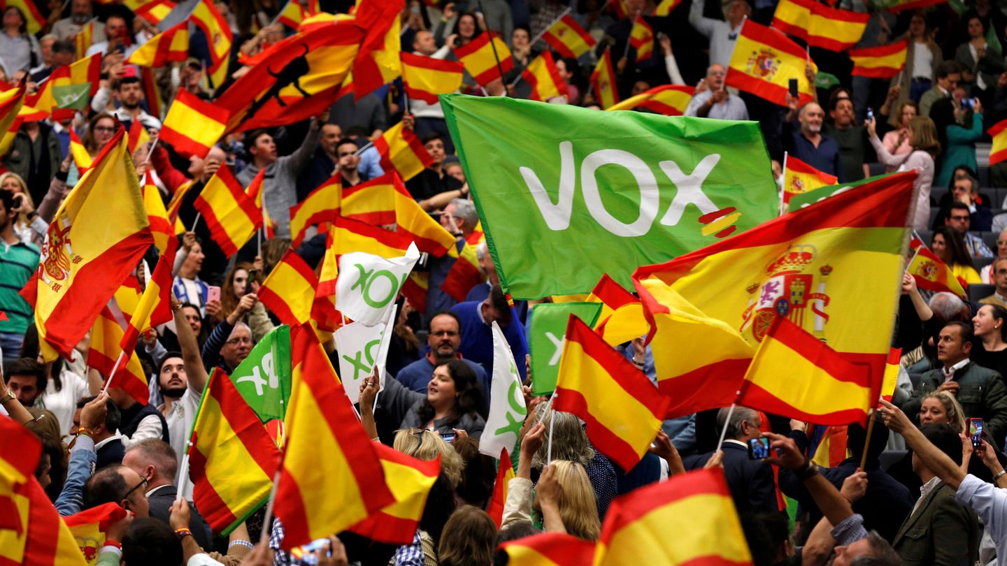 Acto masivo de Vox en Sevilla el pasado 24 de abril. (Reuters)