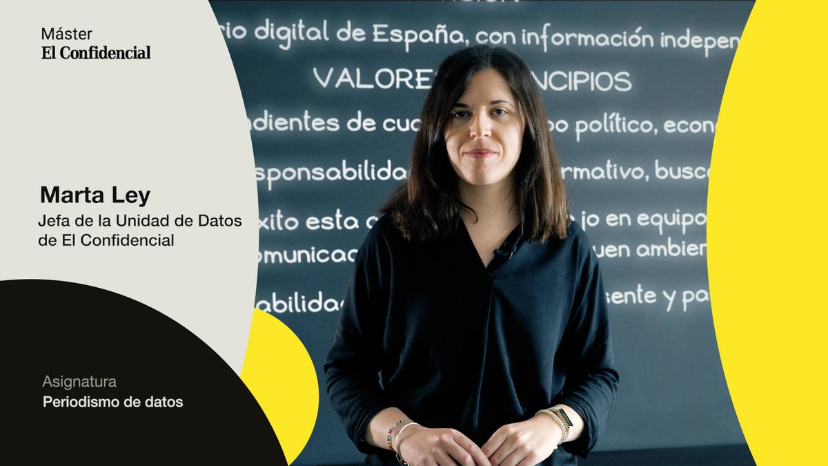 Marta Ley impartirá Periodismo de Datos en el Máster El Confidencial-URJC