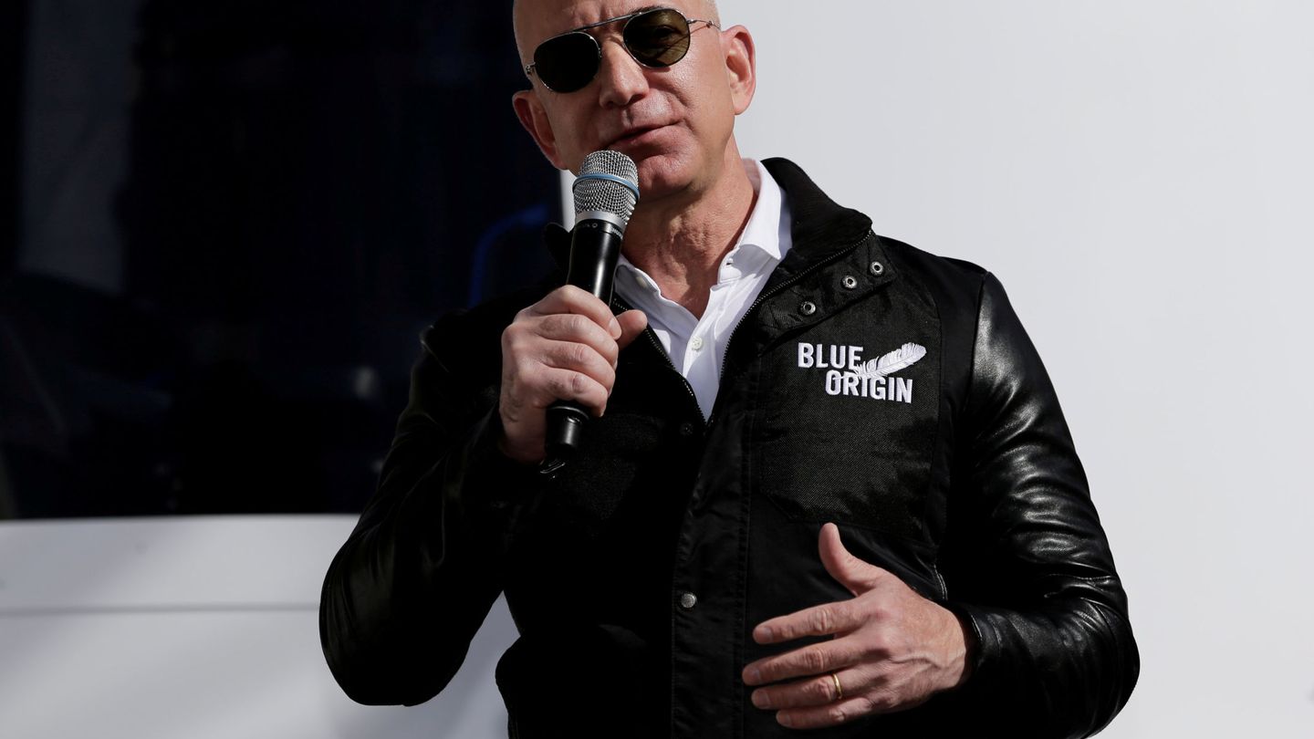 Jeff Bezos, en un acto promocional. (Reuters)