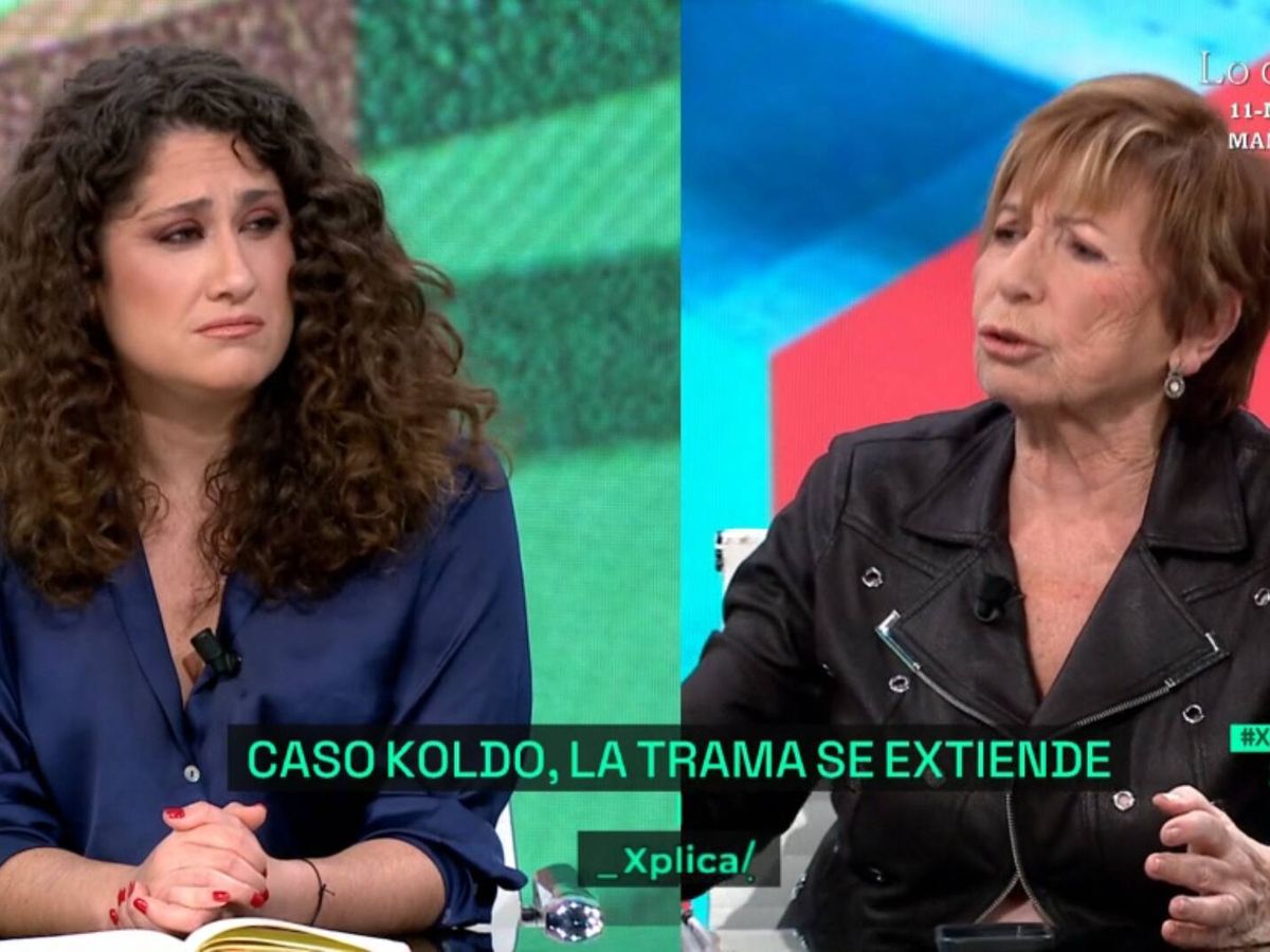 Foto: Enma López y Celia Villalobos, en 'La Sexta Xplica'. (Atresmedia)