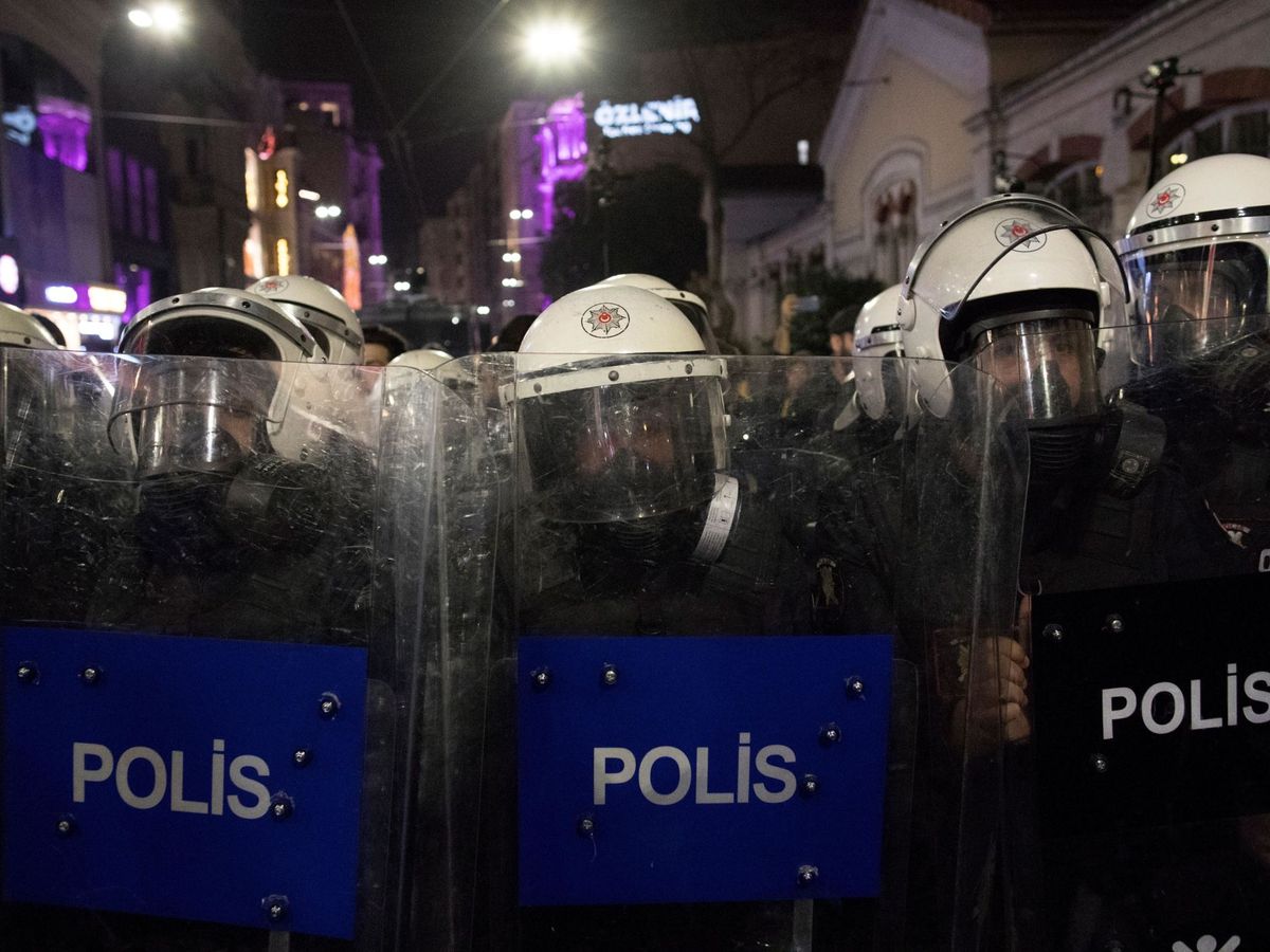 Foto: Imagen de archivo de la policía turca en Estambul