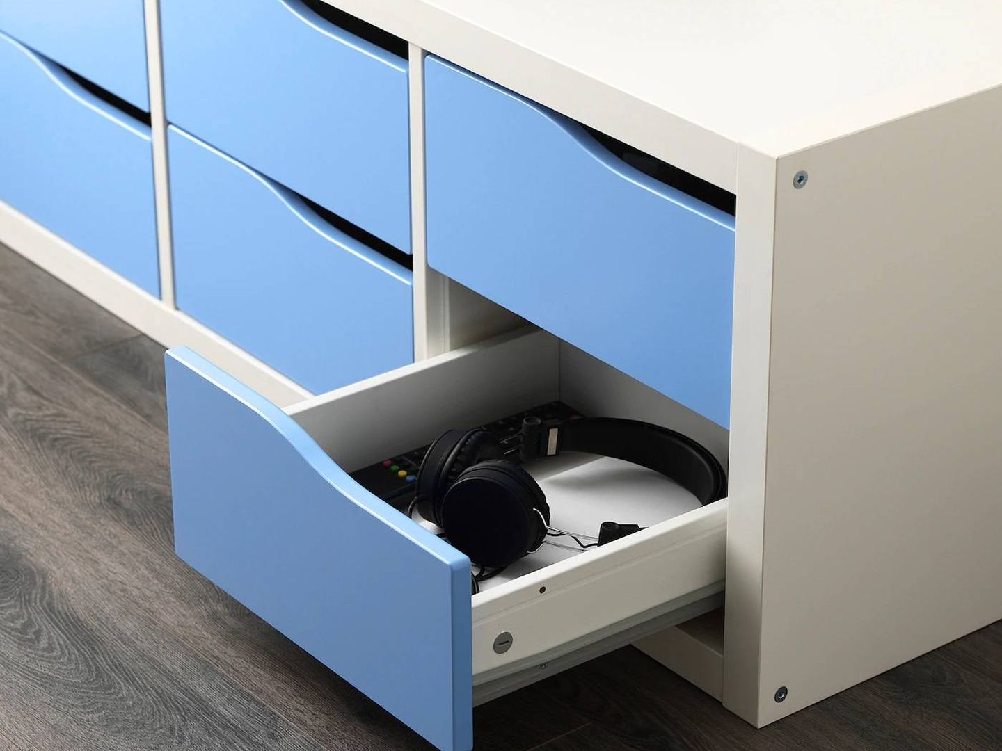 Completa tu estantería Kallax de Ikea. (Cortesía)