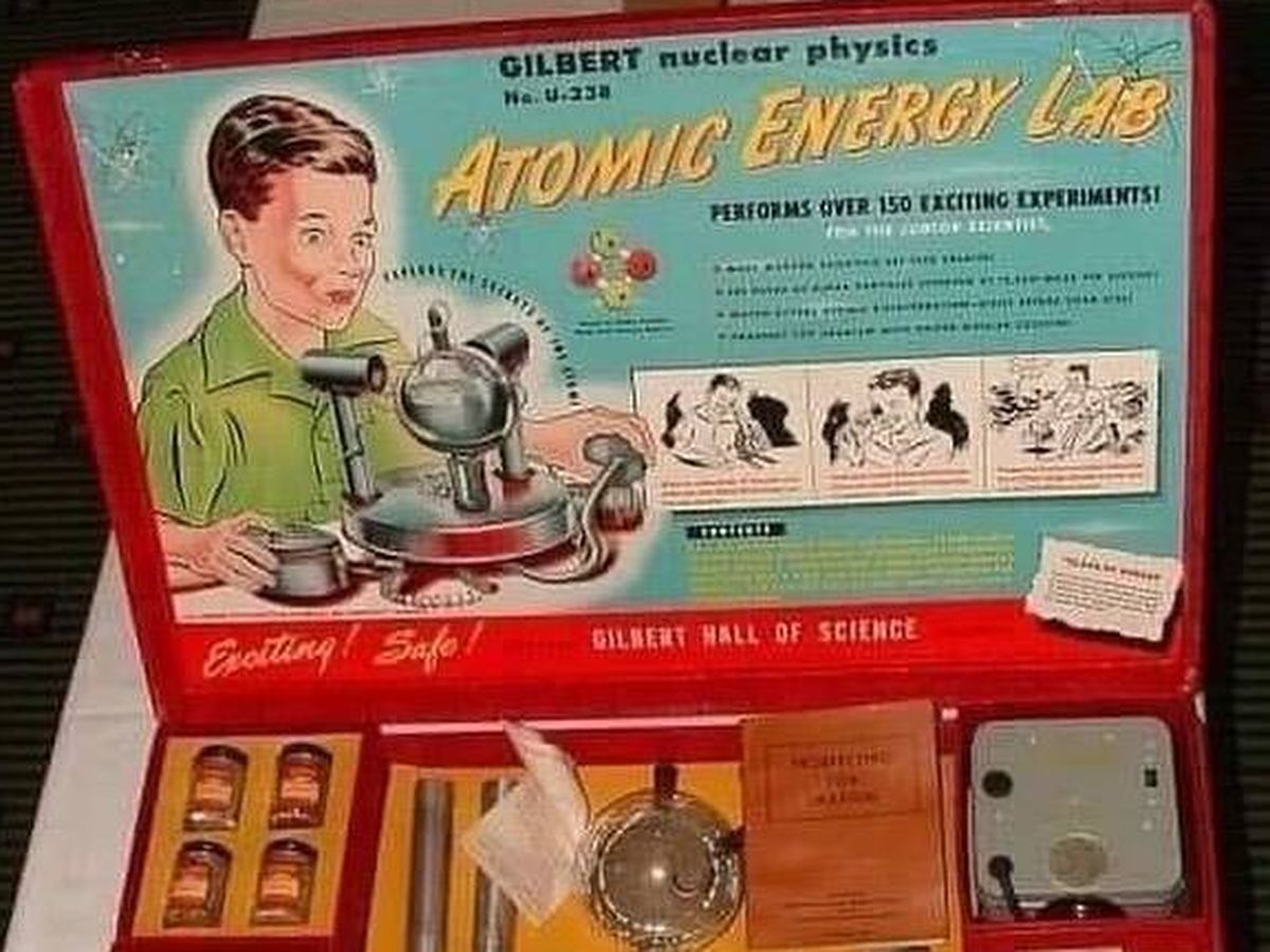 Foto: Atomic Energy Lab, considerado el juguete más peligroso del mundo (Twitter/@EnsedeCiencia)