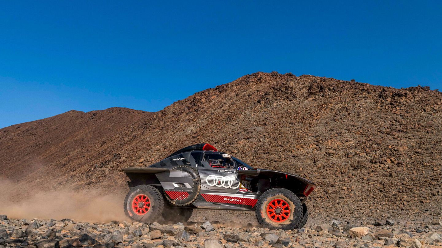 El de Sainz fue el único Audi intacto en el Dakar. (Europa Press)