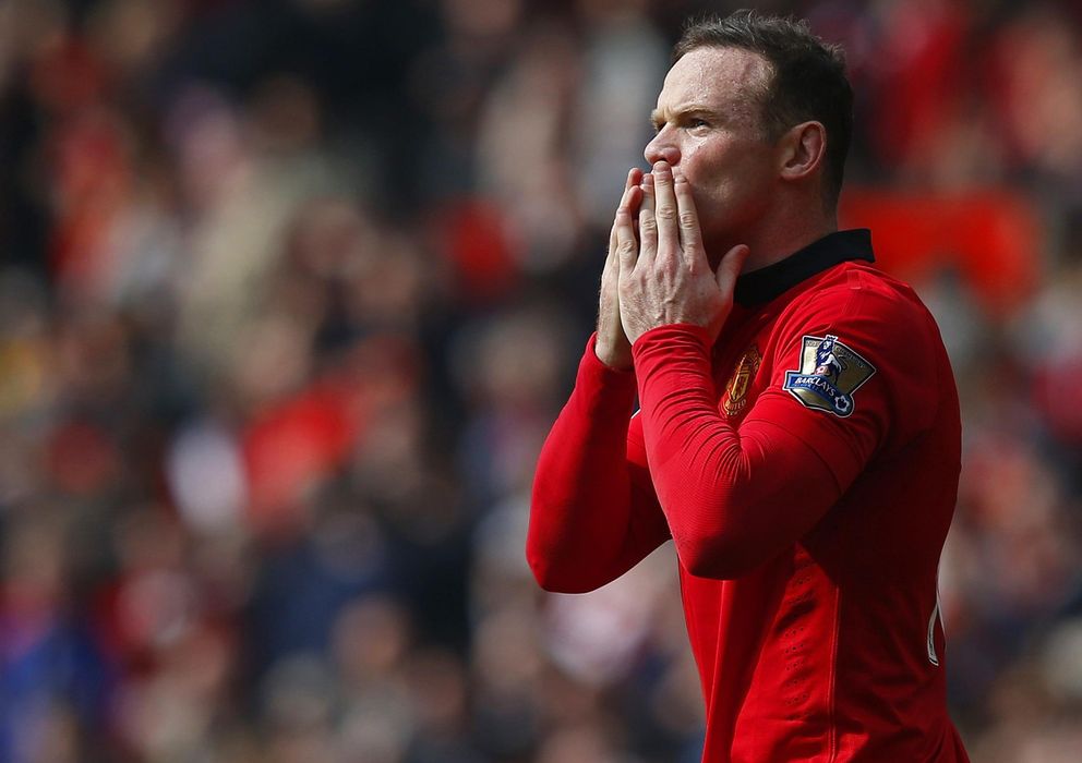 Foto: Rooney celebra el gol con el United (Reuters). 