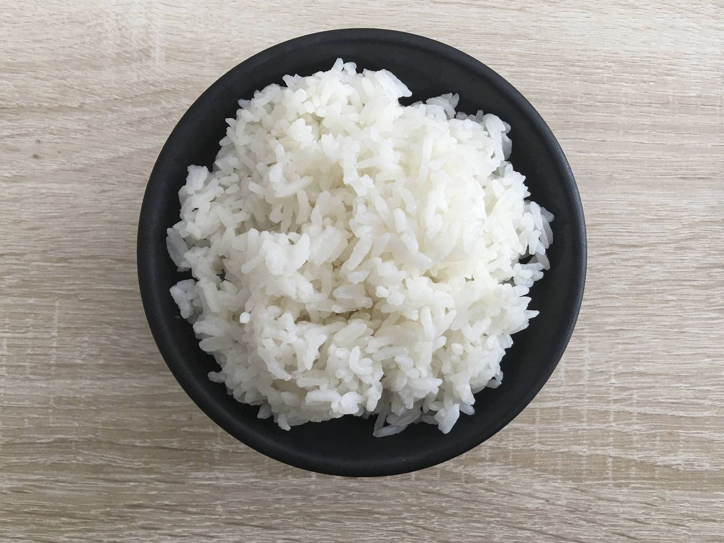 Un bol de arroz.