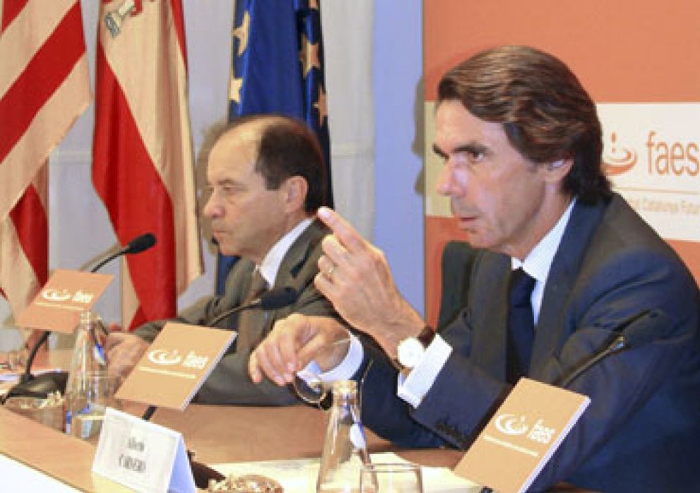 Foto: Aznar aconseja que haya un único líder en un partido