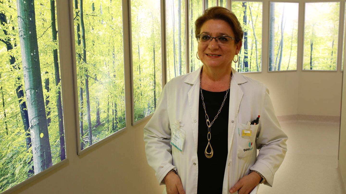 Doctora Isabel Ramos, jefa del Servicio de Radioterapia de Quirónsalud Infanta Luisa