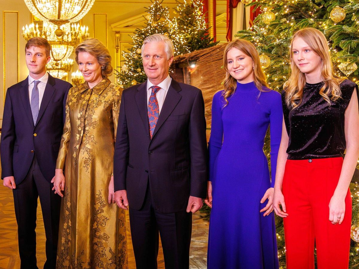 Foto: La familia real belga. (EFE)
