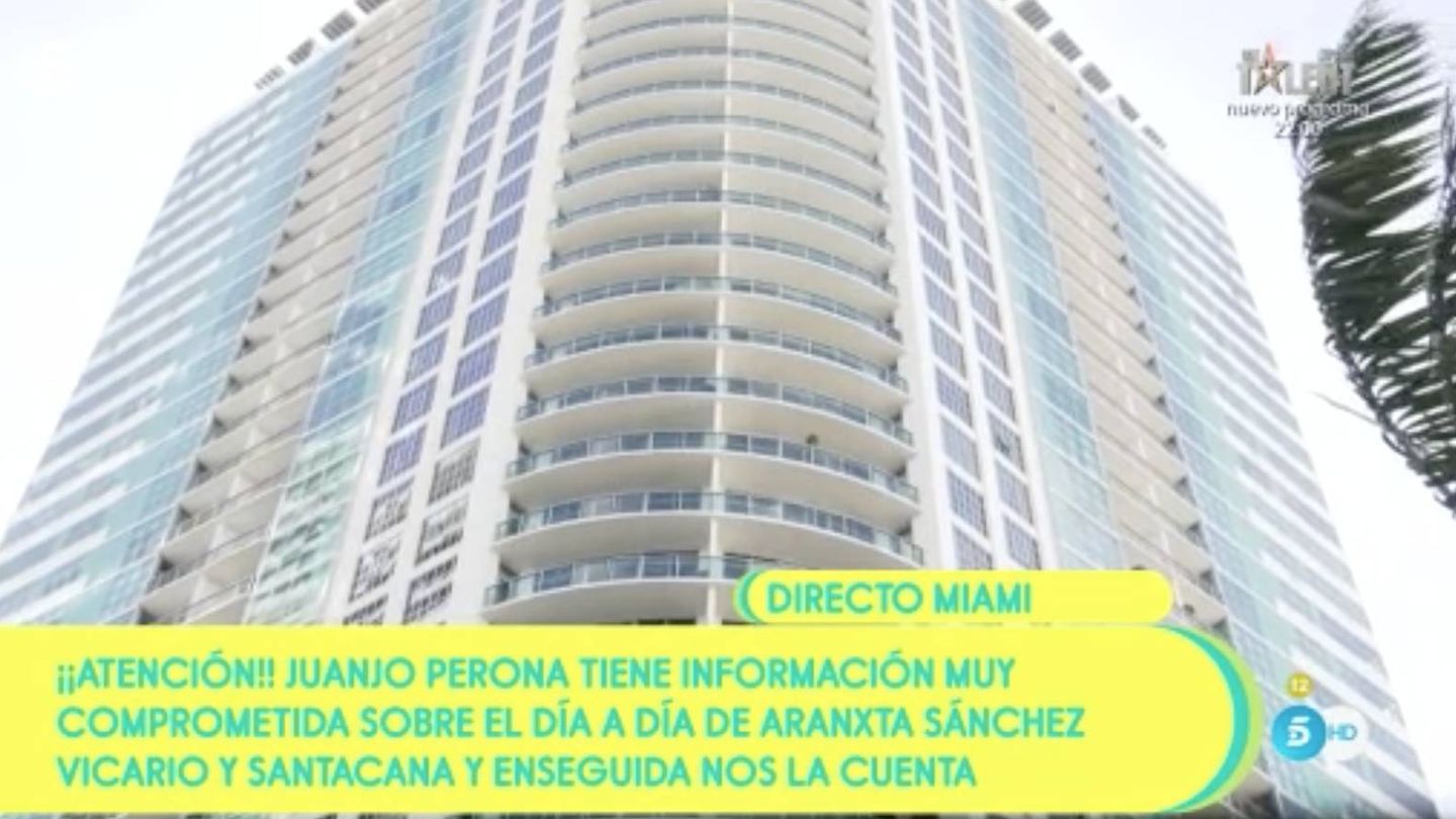 Actual vivienda en Miami de Arantxa Sánchez Vicario. (Telecinco)