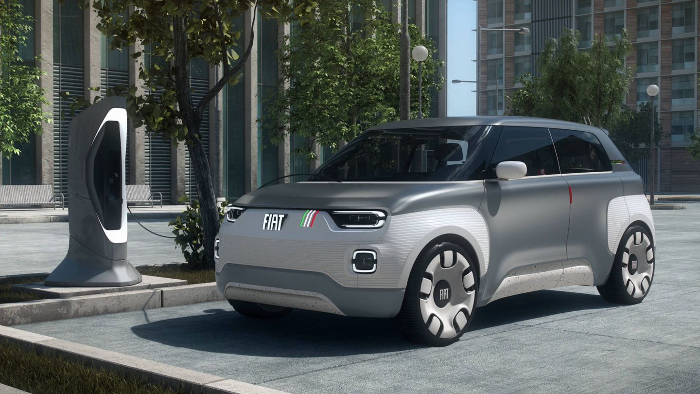 Muy pronto, el Fiat Centoventi Concept podría servir de base a un práctico utilitario eléctrico.