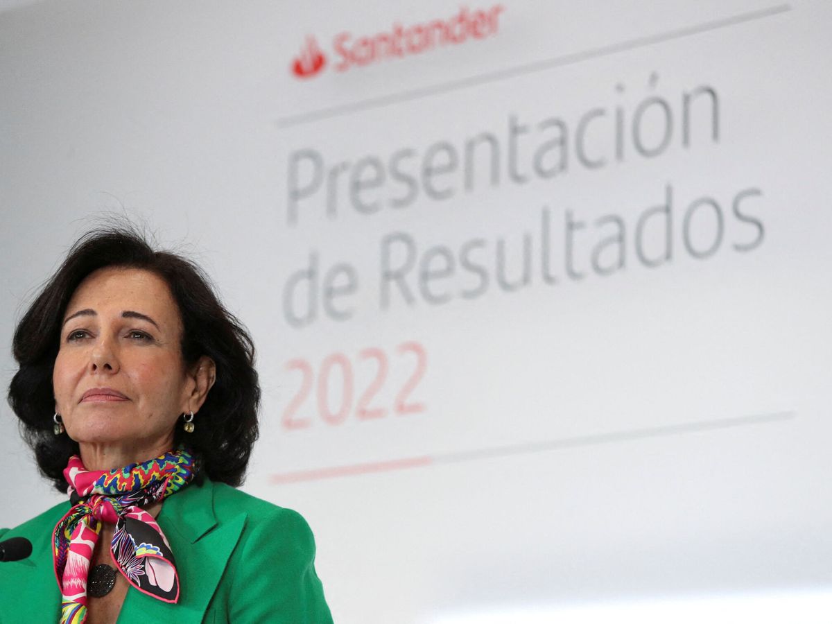 Foto: Ana Botín, presidenta de Santander. (Reuters/Violeta Santos)