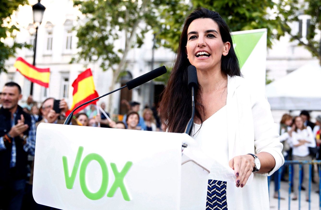 La candidata de Vox a la presidencia de la Comunidad de Madrid, Rocío Monasterio. (EFE)
