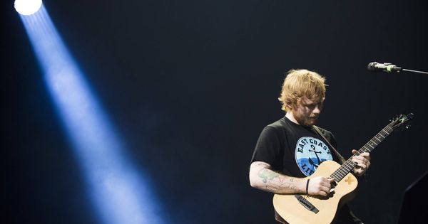 Foto: Ed Sheeran en concierto. (Foto: Gtres)