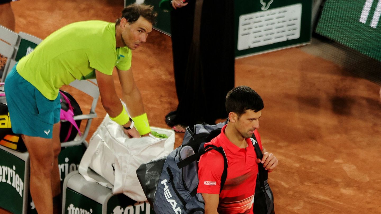 Djokovic fue el enésimo tenista que perdió ante Nadal en París. (Reuters/Vincent West)
