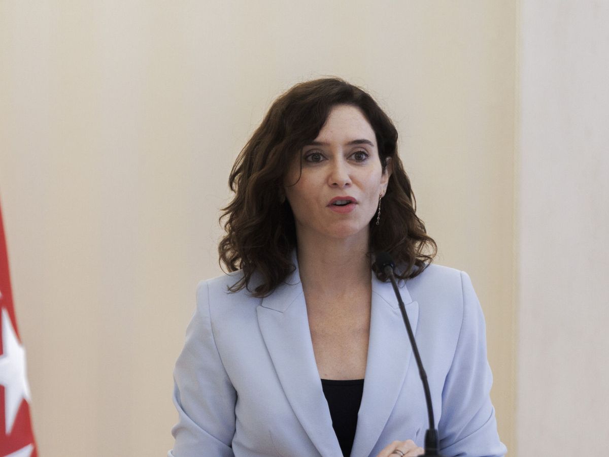 Foto: La presidenta de la Comunidad de Madrid, Isabel Díaz Ayuso. (EFE/ Sergio Pérez)