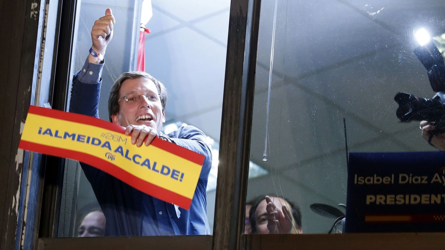 El candidato del PP al Ayuntamiento de Madrid, José Luis Martínez-Almeida. (EFE)