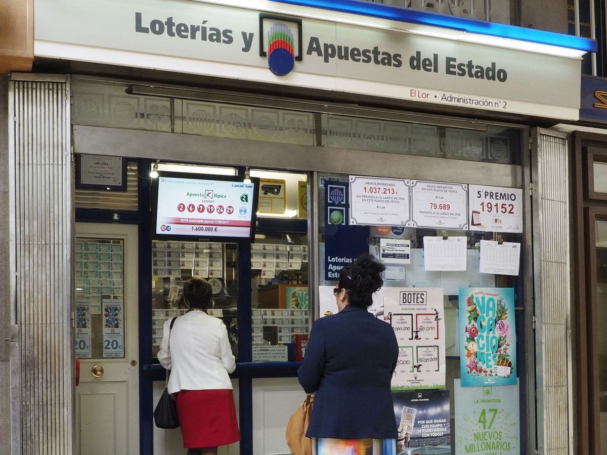 Foto: Administración de lotería. (EFE)