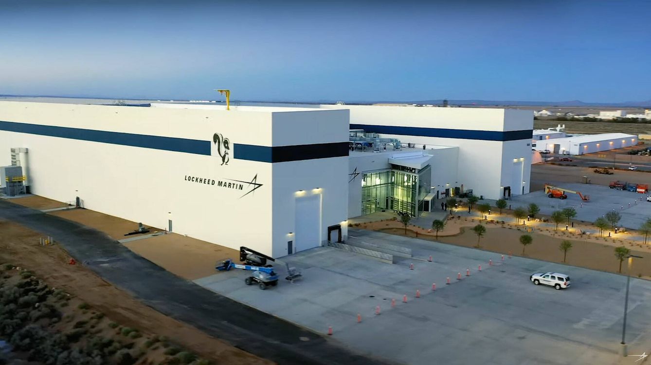 Foto: Vista exterior de la nueva fábrica (Lockheed Martin)