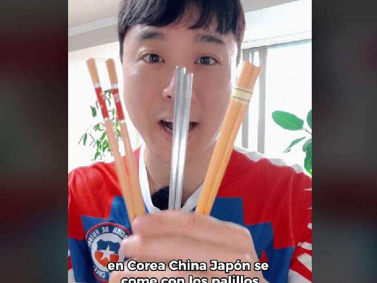 Foto: Los palillos para comer no son iguales en Japón, China o Corea: esto es lo que deberías saber antes de usarlos.(TikTok)