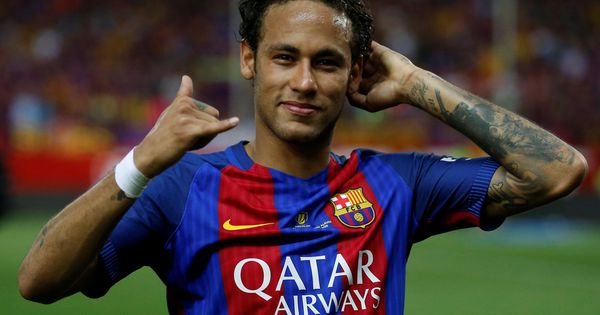 Foto: Neymar celebrando un gol en la final de Copa de 2017. (Reuters)