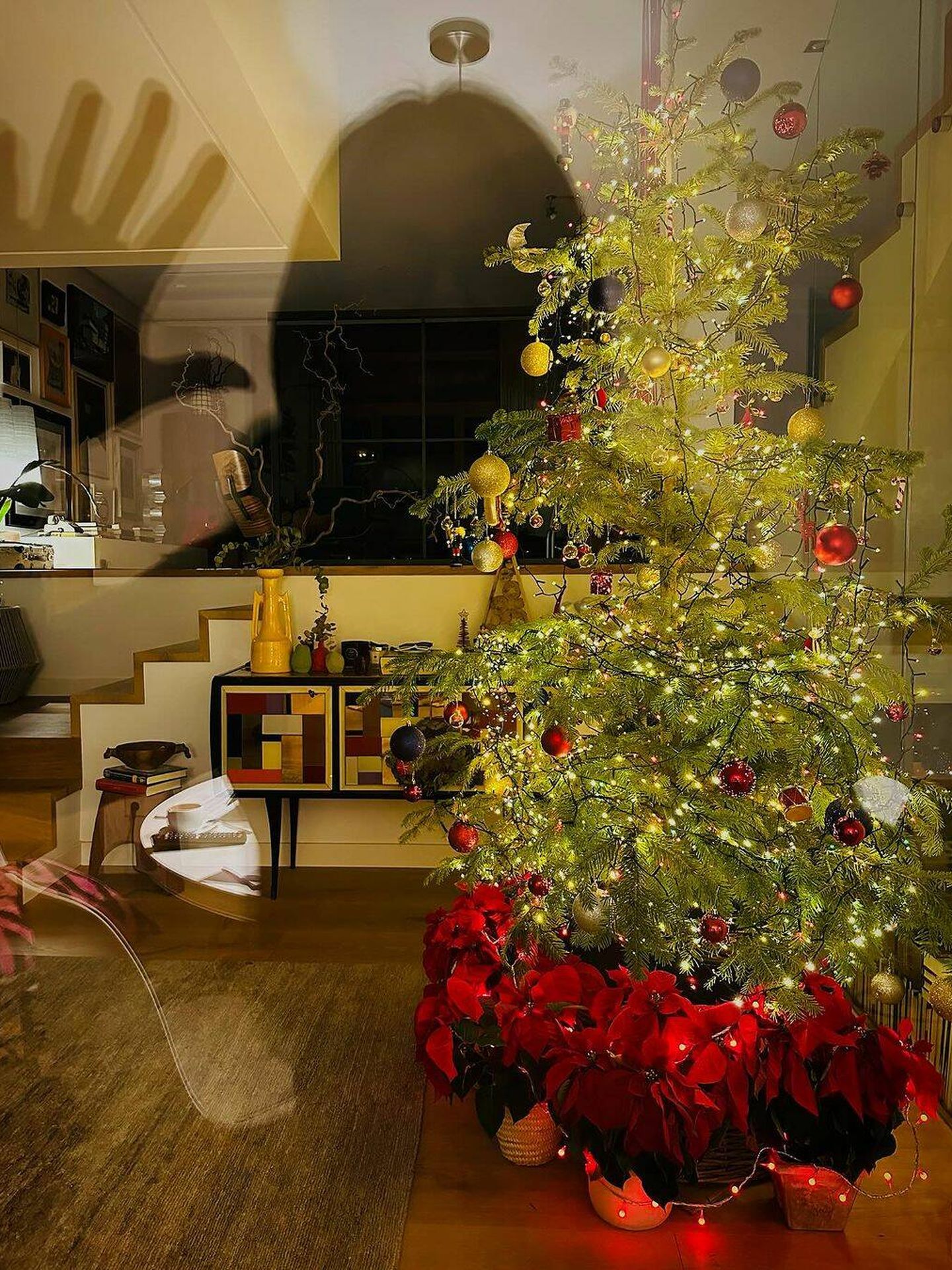 Publicación del árbol de Navidad en redes de Nuria Roca.(Instagram/@nuriarocagranell)