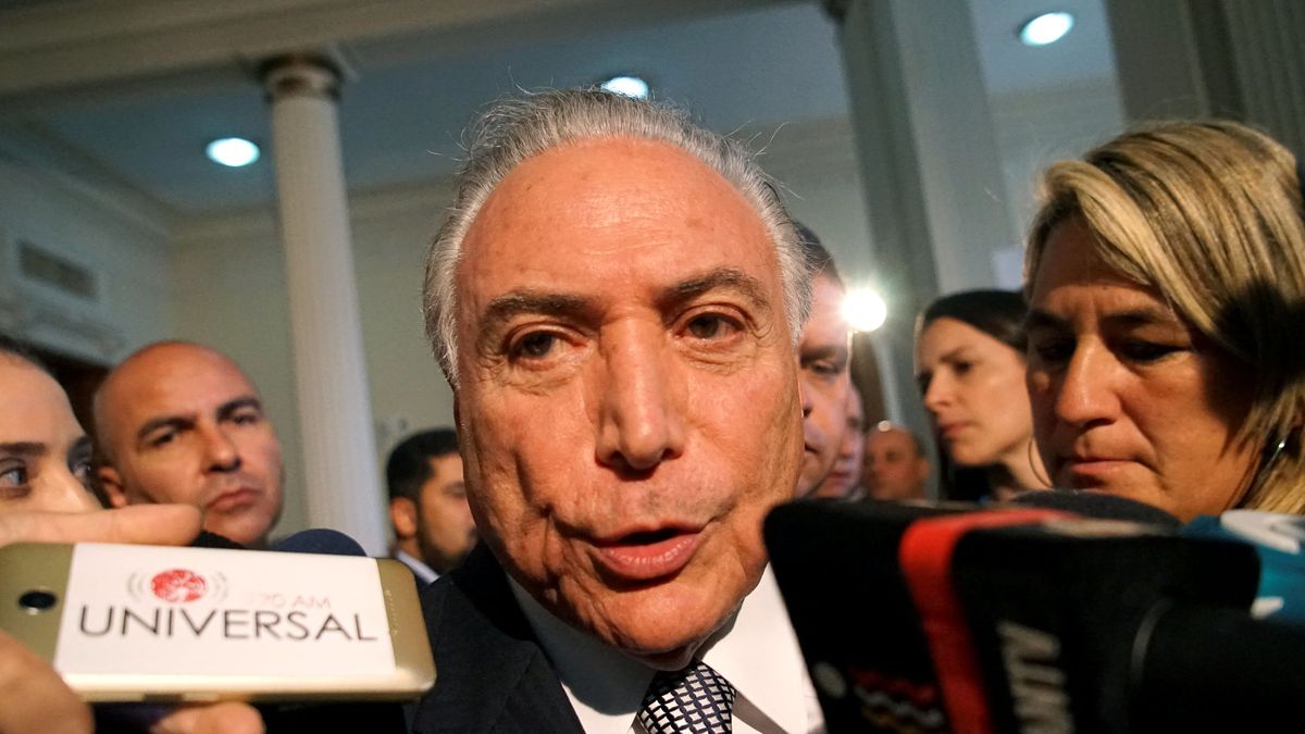 Arrestan al expresidente brasileño Michel Temer en un caso vinculado a Lavo Jato
