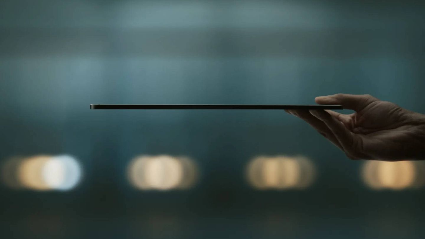 El nuevo modelo de iPad Pro (2024) anunciado por Apple en el evento 'Let Loose'.
