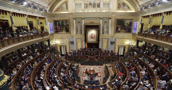 Foto: Vista general del Congreso de los Diputados. (EFE)