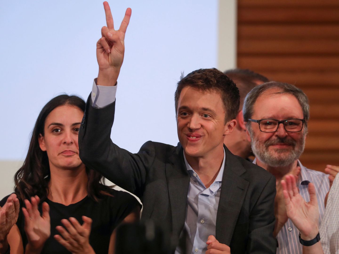 Errejón, durante el acto de presentación de su candidatura. (Reuters)