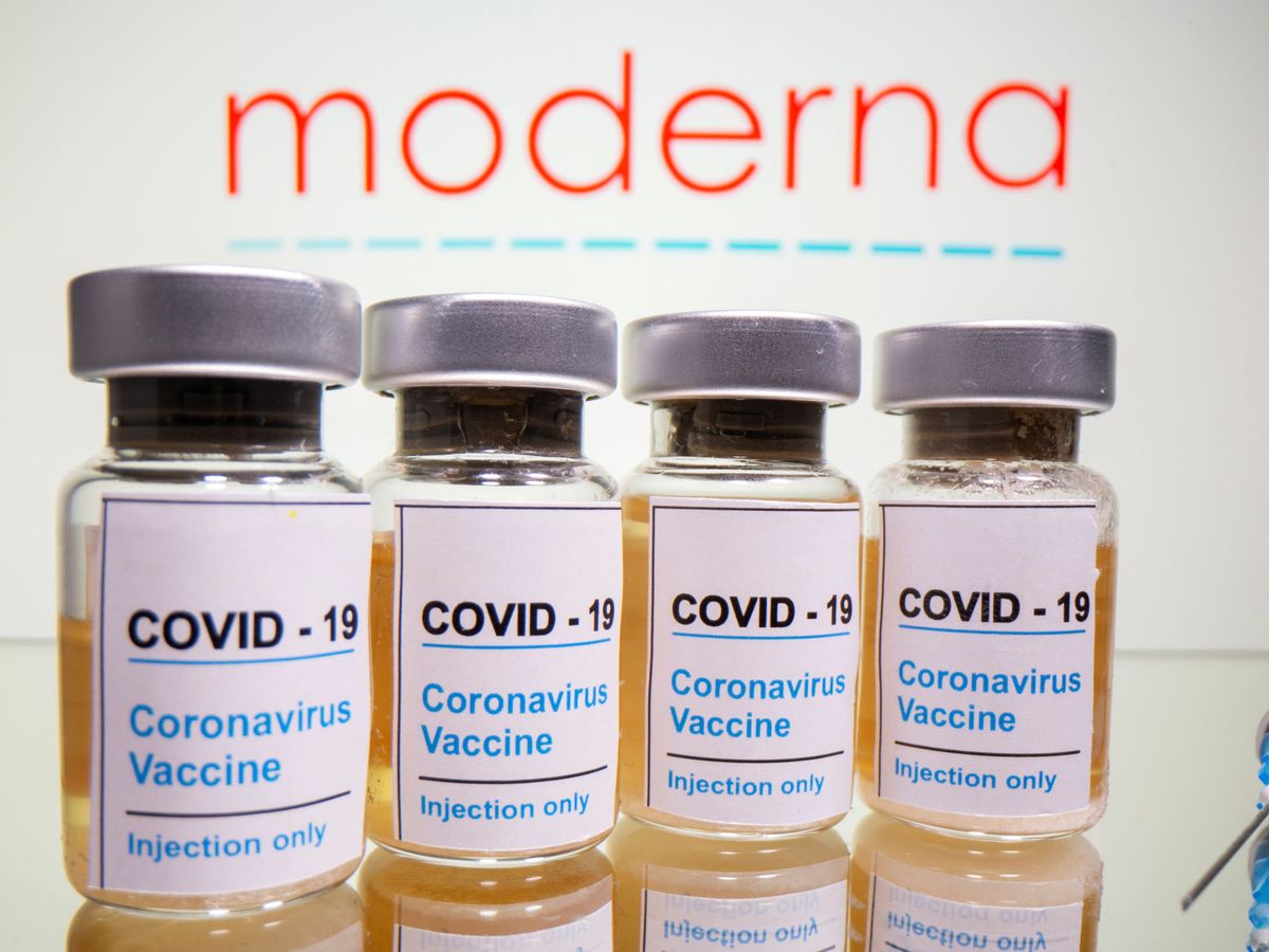 Foto: Vacuna de Moderna. (Reuters)