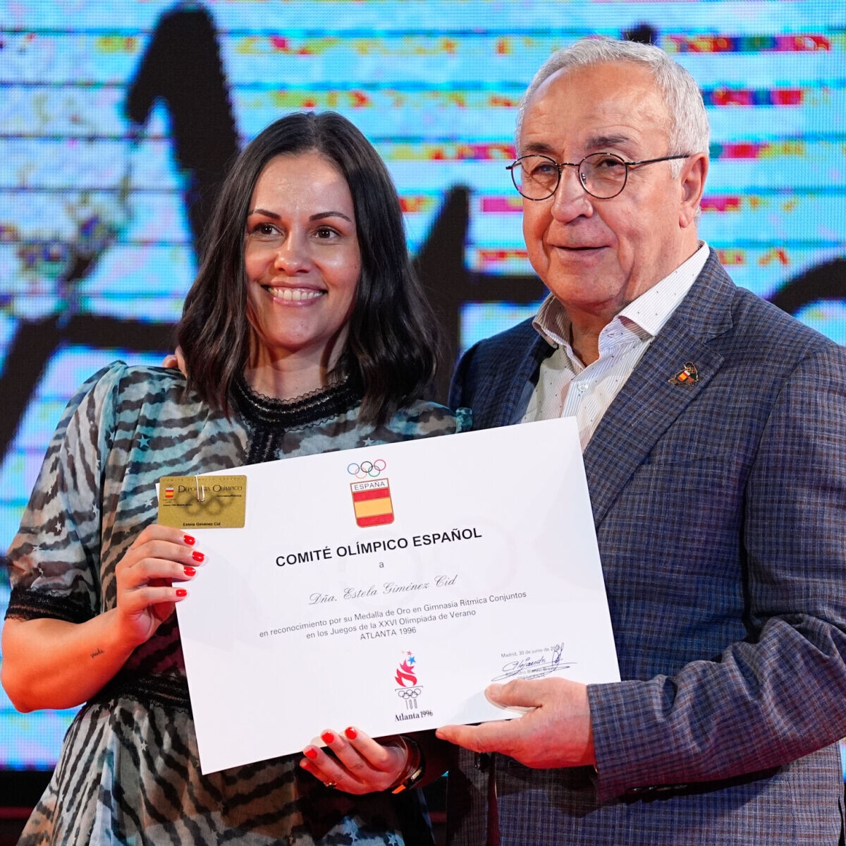 Foto de Estela Giménez, campeona olímpica en gimnasia rítmica: El control del peso rozaba la obsesión