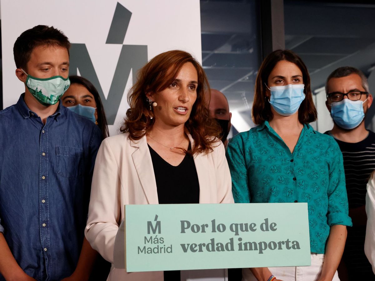 Foto: La candidata de Más Madrid en las elecciones a la Comunidad de Madrid, Mónica García. (EFE)