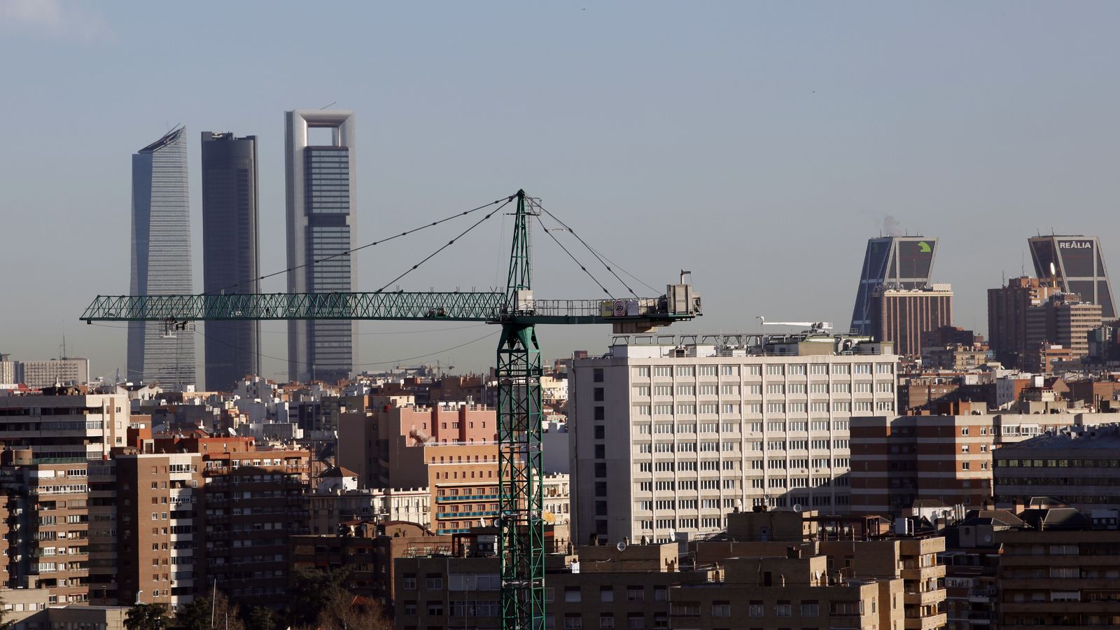 Foto: Una vista de Madrid desde el Faro de Moncloa en 2010. (Reuters)
