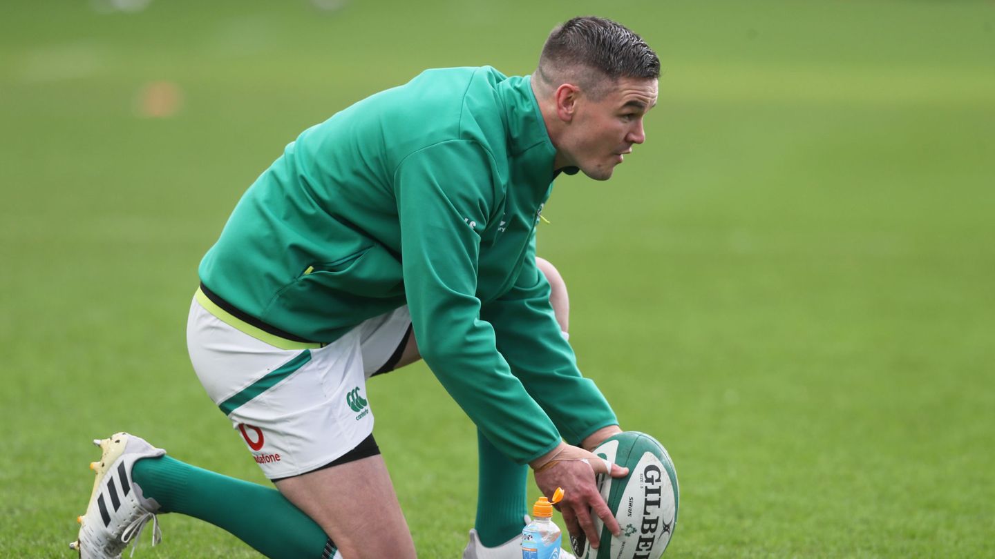 Jonathan Sexton, jugador de la selección de Irlanda. (Reuters/Peter Powell)