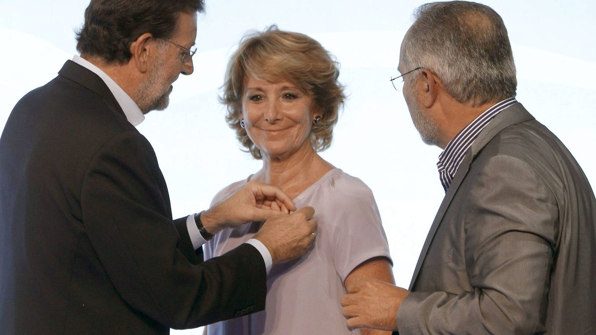 Aguirre aventaja en 20 puntos a Rajoy como candidata preferida de los votantes del PP