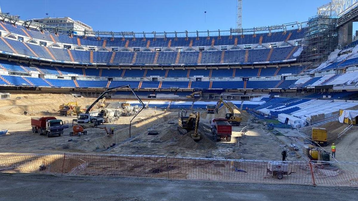 El 'túnel de la risa' retrasa la construcción de la joya del nuevo Santiago Bernabéu