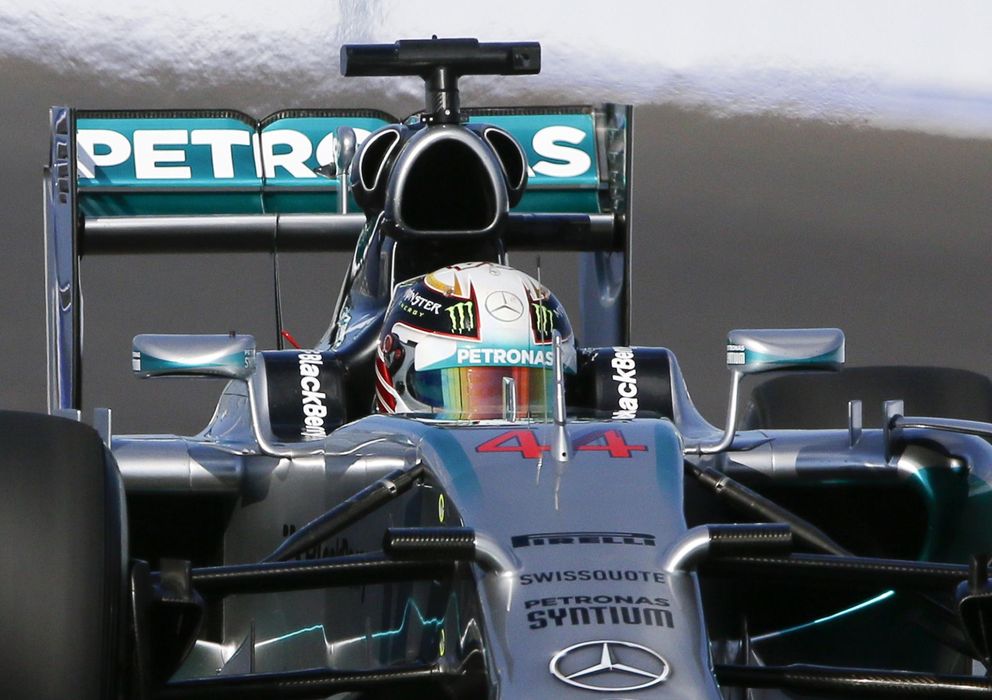 Foto: Lewis Hamilton, durante los entrenamientos libres del GP de Rusia (Reuters).