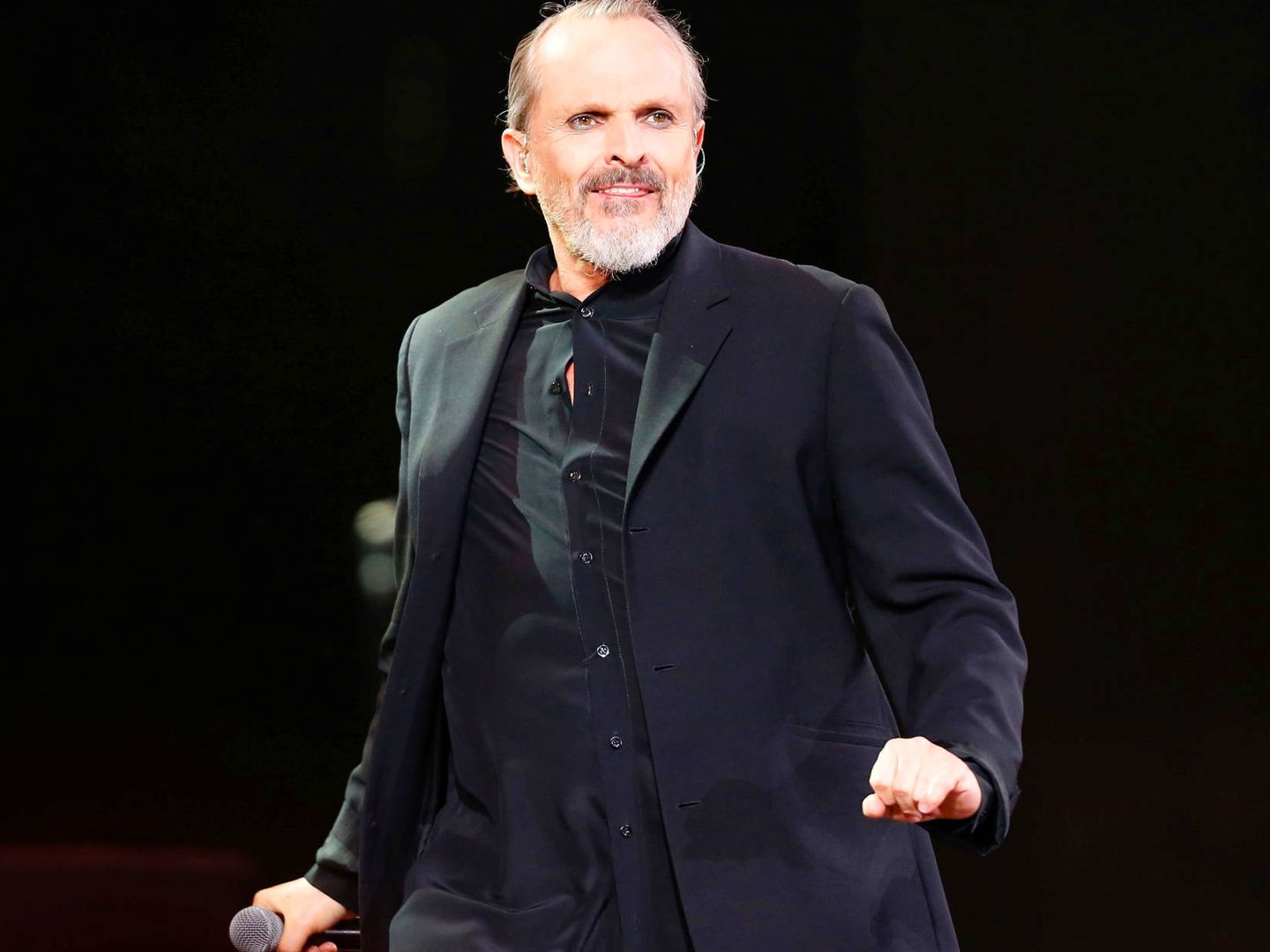 Miguel Bosé, durante un concierto. (Reuters)
