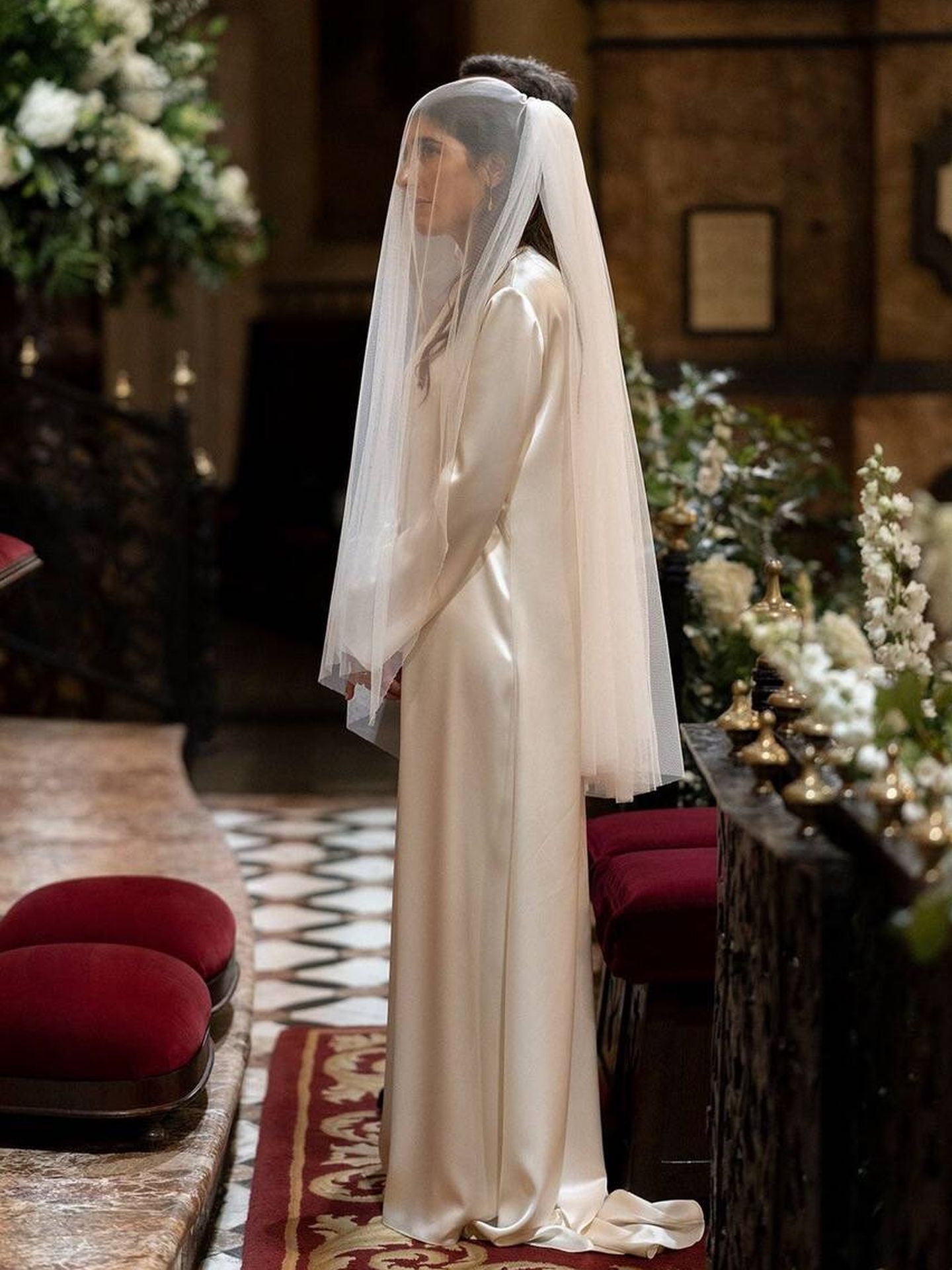 Un vestido de novia de Alejandra Oria. (La huella que dejas)