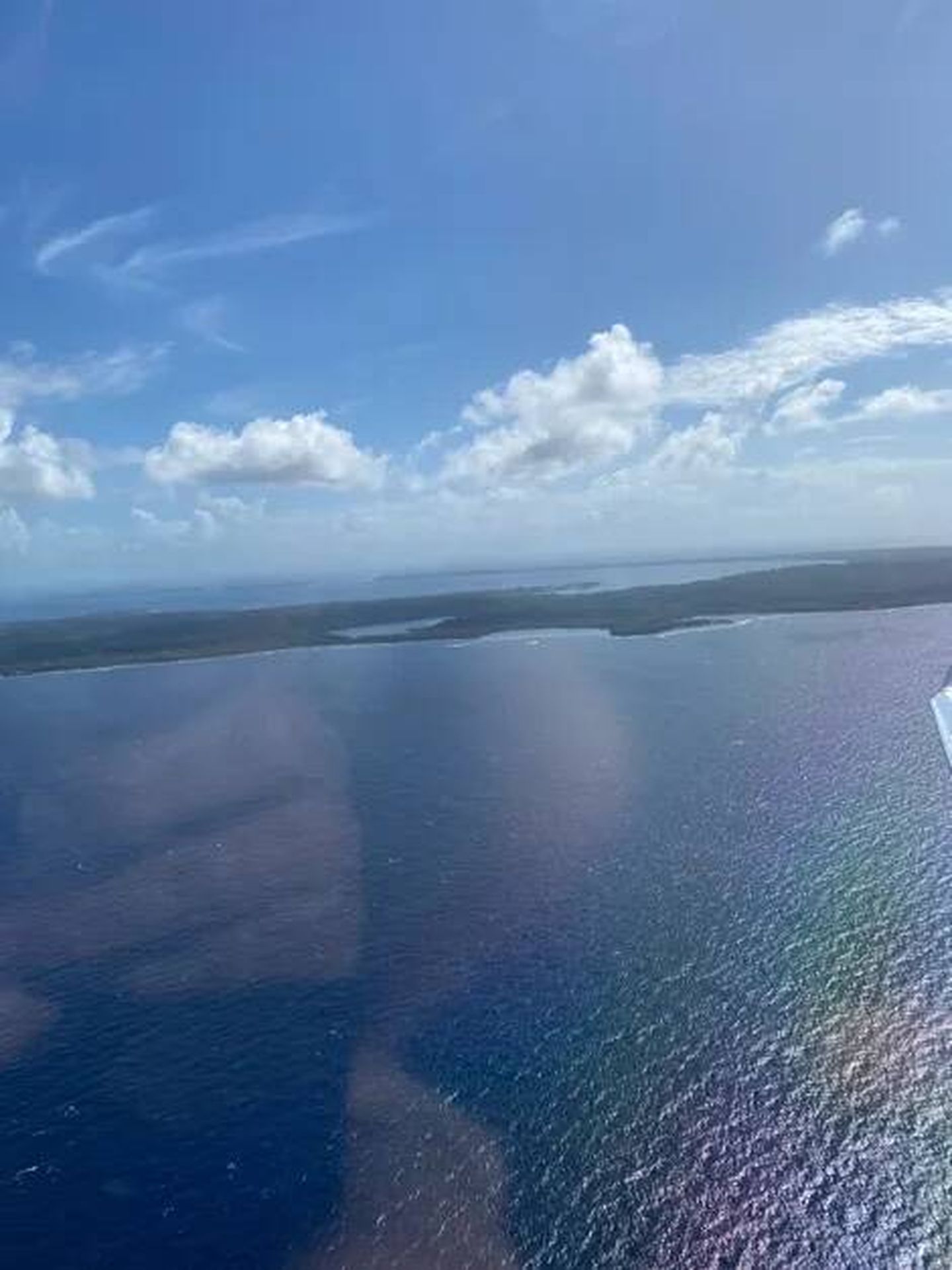 Vista del emplazamiento del sismómetro en la isla de Manus que nos ayudó a localizar la trayectoria probable del IM1 dentro del cuadro de error del DoD.