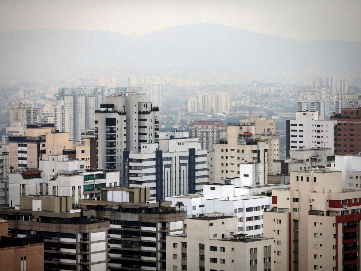 Foto: Vista panorámica de Sao Paulo, una ciudad en 'horizontal'. (EFE)