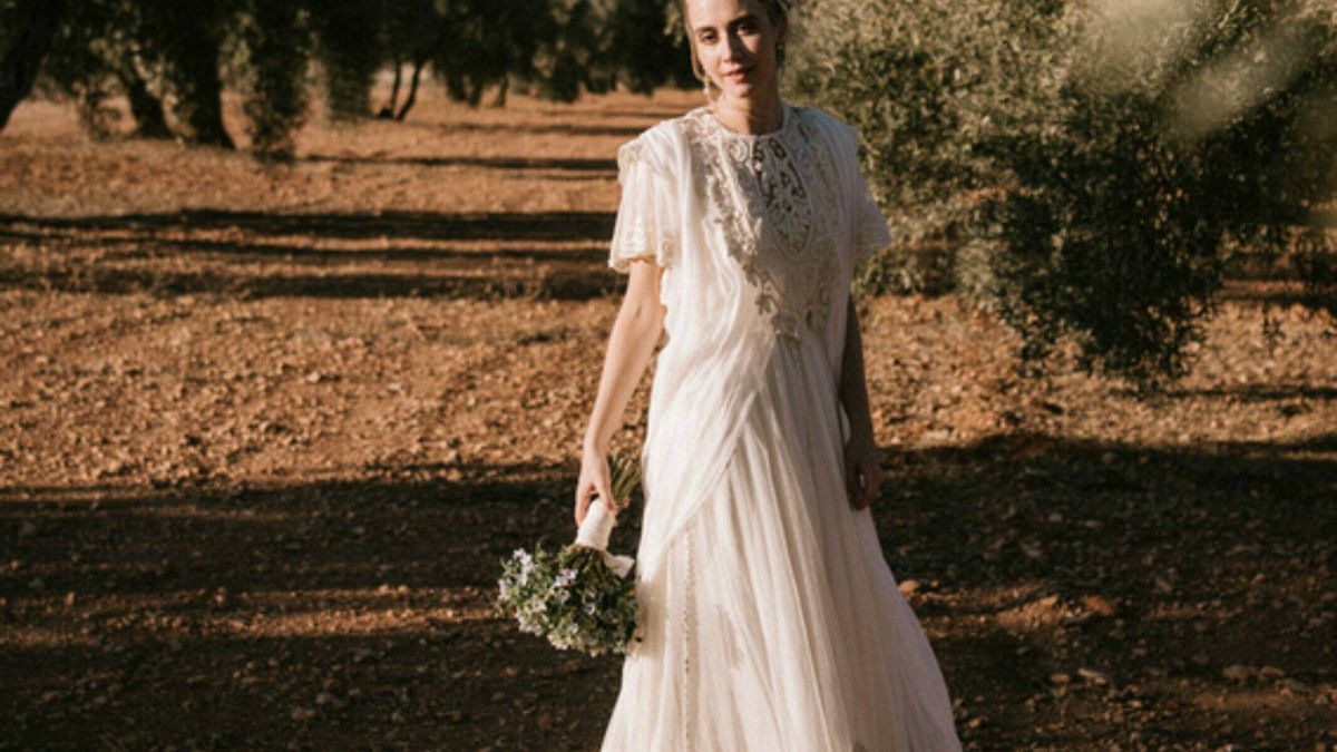 Paula Matthei, la diseñadora romántica que creó su propio vestido de novia con una colcha antigua de su familia