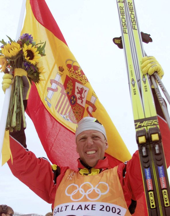 Johann Muehlegg, Juanito, ganó tres medallas de oro en los Juegos Olímpicos de 2002. Luego dio positivo y se las quitaron. (Reuters)