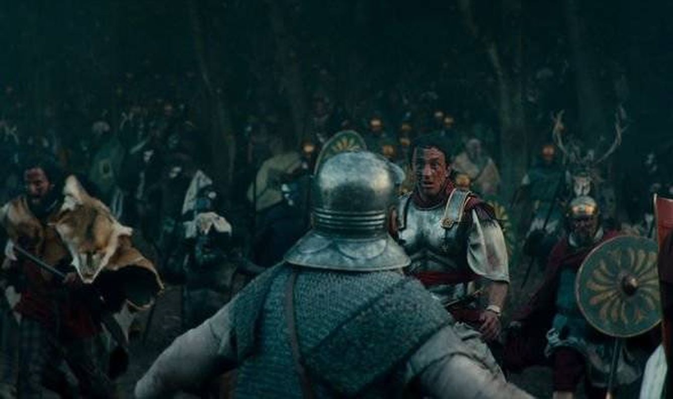 Escena de la Batalla de Teutoburgo en 'Bárbaros'. (Netflix)