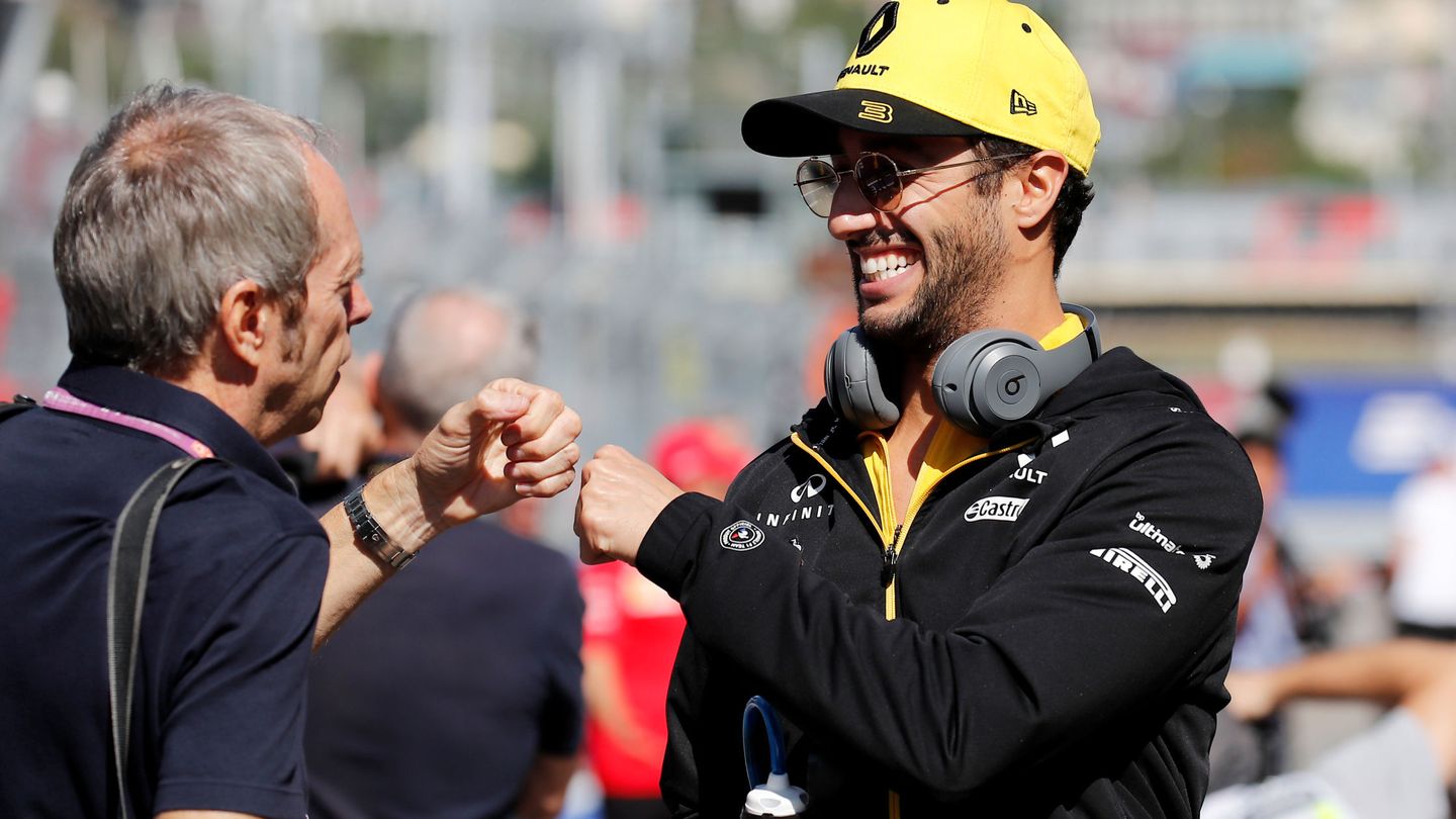 Ricciardo no pierde la sonrisa. (EFE)